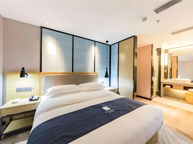 غرفة كومفورت بسرير كينج، Echarm Hotel (Fuzhou Sanfang Qixiang North Wuyi Road) 1/3