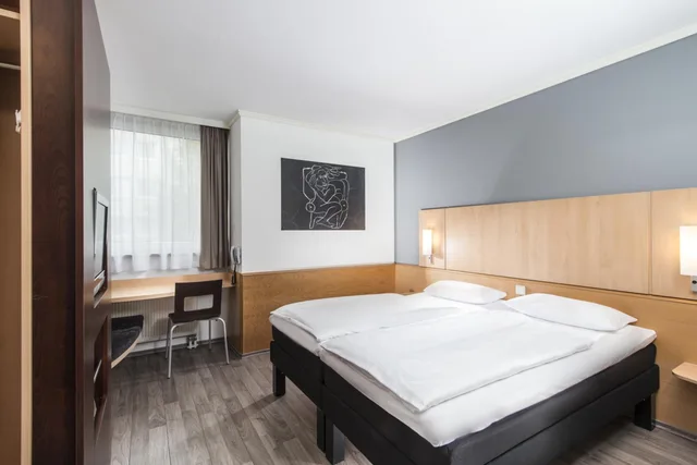 غرفة بسريرين منفصلين، ibis Leipzig Nord Ost 2/6