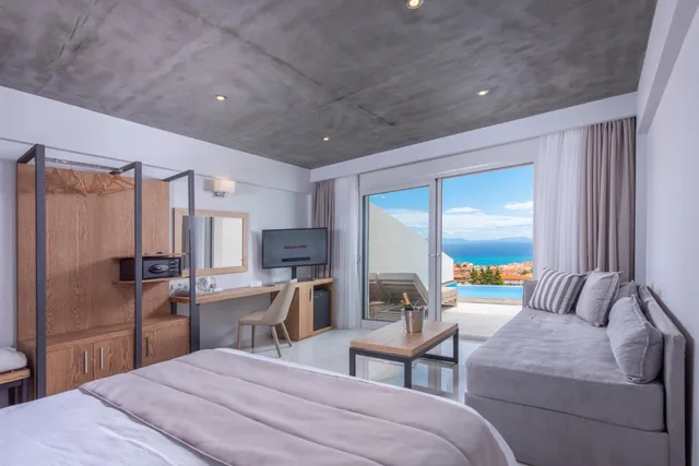 Junior Suite, Deluxe, Panoramic Sea View, Private Heated Pool, Alia Palace - Adults Only 2/7