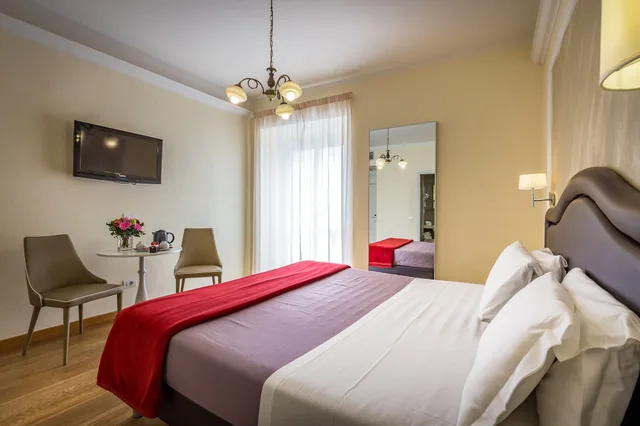 غرفة قياسية بسرير كوين بإطلالة على الحديقة، Hotel la Scaletta 2/10