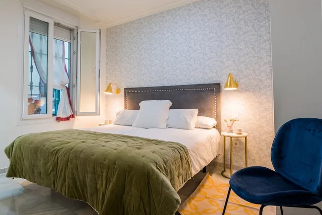 غرفة قياسية بسرير مزدوج، Hostal Jardin De La Alameda 2/5