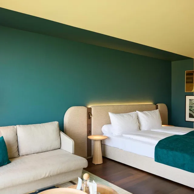 غرفة سوبيريور بإطلالة على البحيرة، Hermitage Lake Lucerne - Beach Club & Lifestyle Hotel 3/10