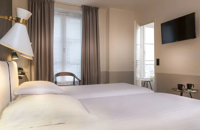 غرفة كومفورت بسرير مزدوج، Hotel Jeanne D Arc Le Marais 3/5