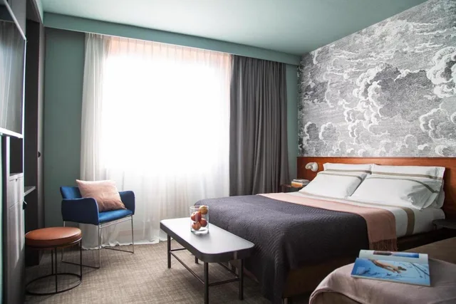 غرفة بسرير مزدوج أو سريرين منفصلين بإطلالة على الجبل، Hotel Tremoggia 4/6