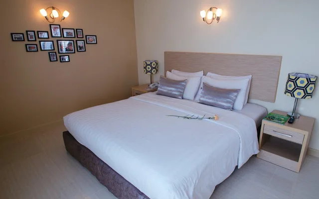 غرفة بريميير بسرير مزدوج بإطلالة على المدينة، Thipurai City Hotel 3/3
