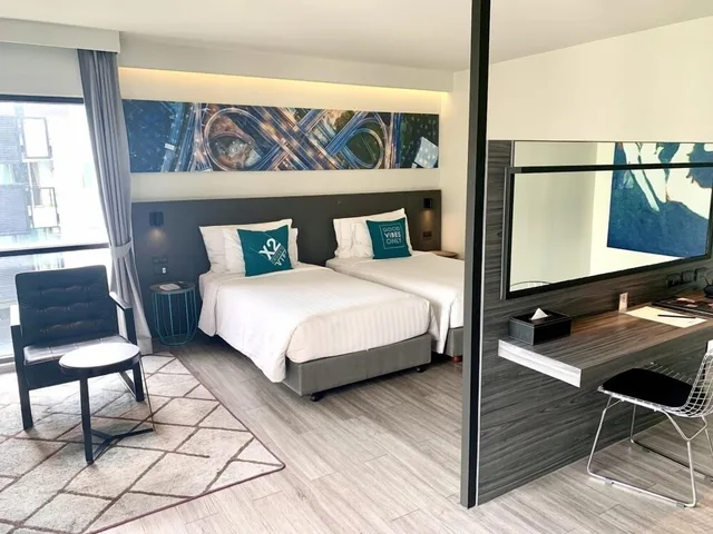 غرفة سوبيريور بسريرين منفصلين، Cross Vibe Bangkok Sukhumvit 3/7