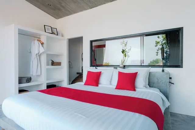 2 Bedrooms, Pool, Red, Villa, 2 King Beds، Pahili Pool Villas Koh Tao 2/10