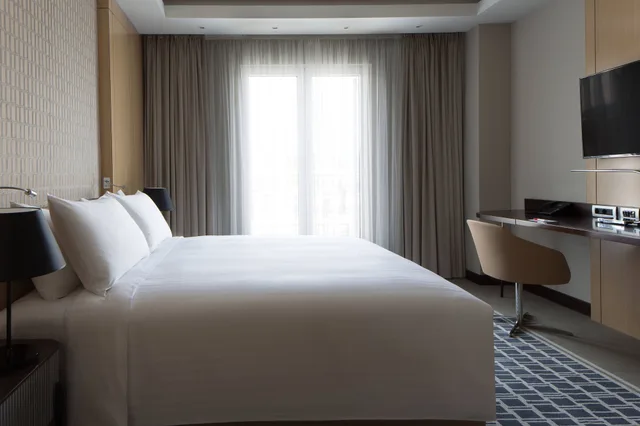 جناح جونيور بسرير كينج مع أريكة، Skopje Marriott Hotel 3/5