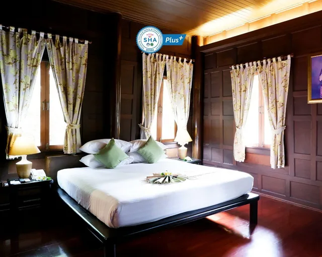 غرفة ديلوكس بسرير كينج، Baan Amphawa Resort & Spa 1/1