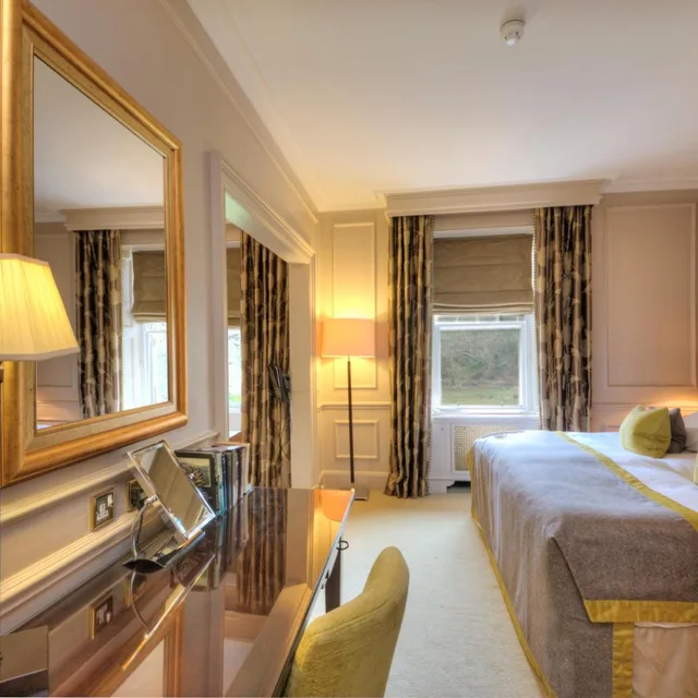 غرفة بسرير كينج، Isle of Eriska Hotel 6/8