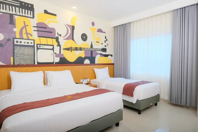 غرفة قياسية بسرير فردي، Azana Asia Hotel Cilacap 1/1