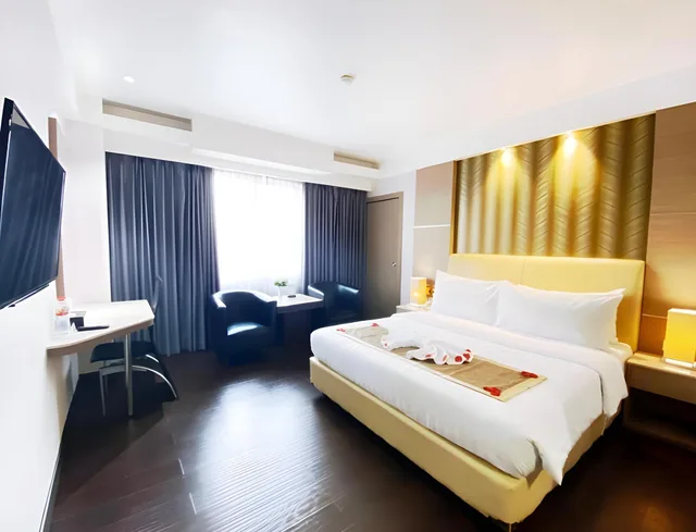 غرفة جونيور ديلوكس بسرير كينج، Orchardz Hotel Industri 1/5