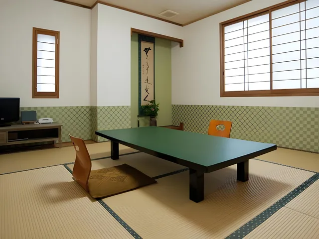 غرفة يابانية بحمام مشترك، Urayu Ryokan Urashima 1/2