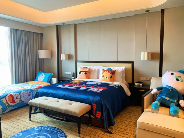 غرفة قياسية بسرير كينج بإطلالة على النهر، Junluxe Hotel Guangzhou Zengcheng 3/6