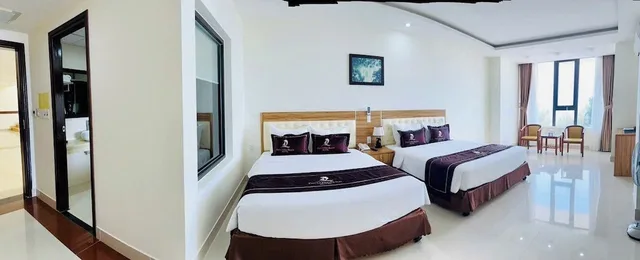 غرفة عائلية بسريرين مزدوجين، Phu Cuong Beach Hotel 1/7