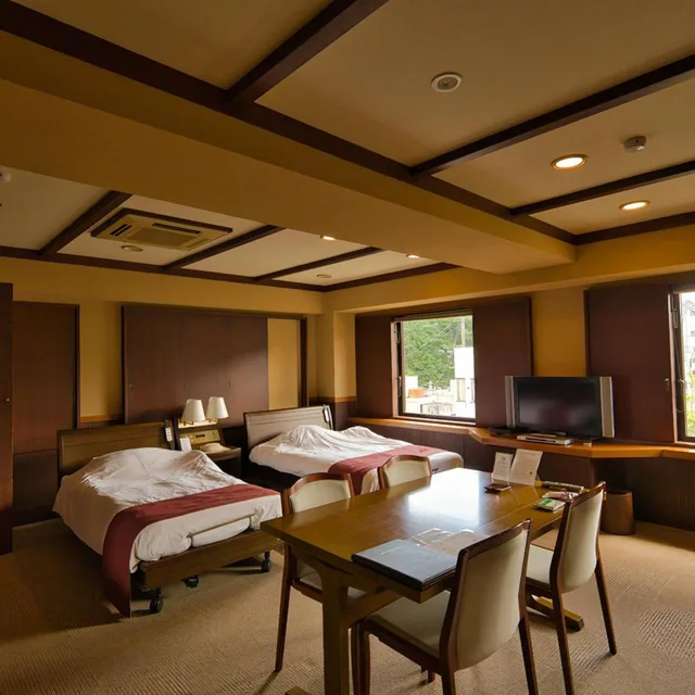 Room, Mountain View, East Wing, Corner, Fuji Lake Hotel 1/4