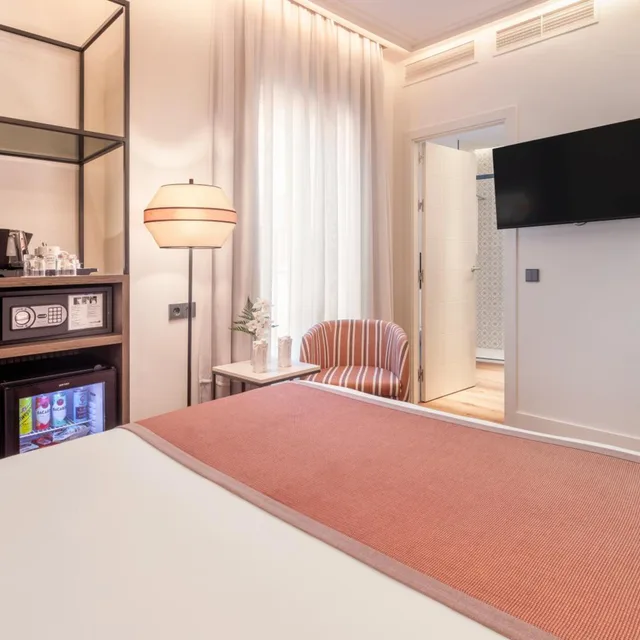 غرفة بسرير مزدوج أو سريرين منفصلين، Eurostars Sevilla Boutique 9/10