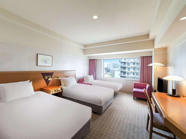 غرفة كلاسيكية بسريرين منفصلين مع دخول الصالة، Grand Mercure Sapporo Odori Park 1/5