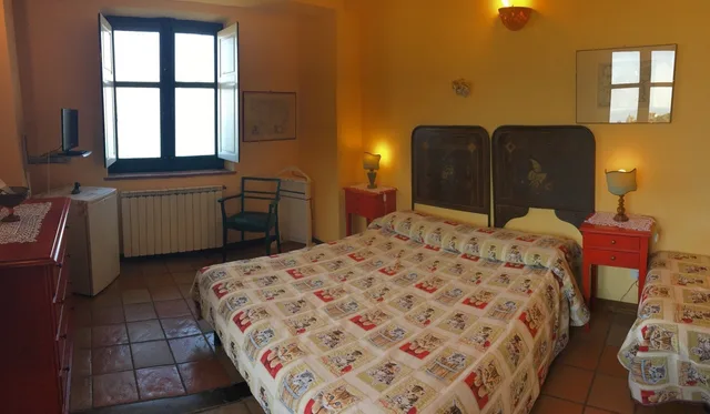 غرفة بسرير مزدوج بإطلالة، Agriturismo Santamargherita 3/10
