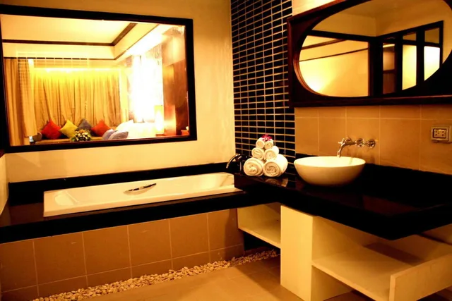 Orchid, Deluxe, 1 Queen and 1 Single Bed، Khaolak Orchid Beach Resort 3/3