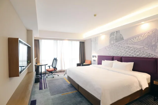 غرفة قياسية بسرير كينج، Hampton Inn Guangzhou China 4/10