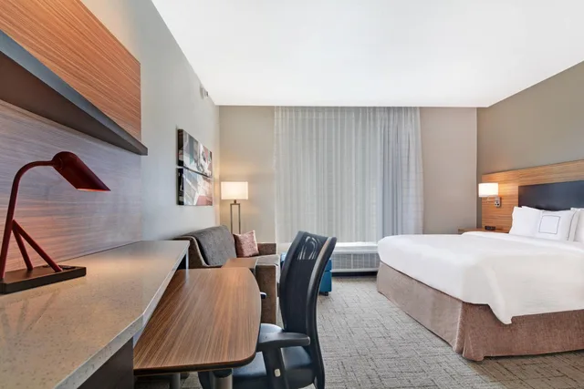 استوديو بسرير كينج مع أريكة، TownePlace Suites by Marriott Jackson Airport/Flowood 2/10