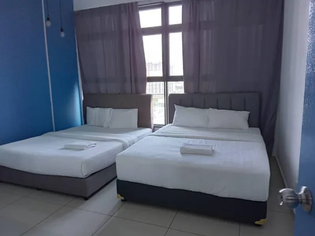 جناح بسريرين كوين بغرفة نوم واحدة، Atlantis Residence@Iconstay Melaka 1/1