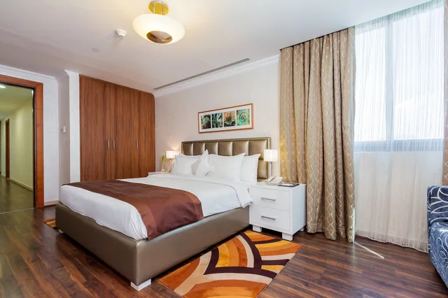 2 Bedrooms, Deluxe, Apartment, Queen and Twin Beds, Partial Lake View، City Premiere Marina Hotel Apartments 3/8