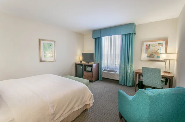 Room, King Bed, Street View، Hampton Inn Suites Orange Beach Gulf Front 1/7