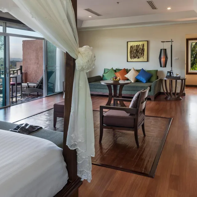 جناح بسرير كينج بشرفة، Katiliya Mountain Resort And Spa 4/8