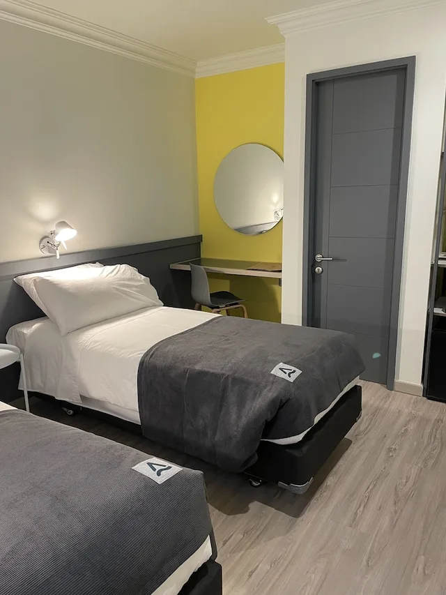 غرفة بسريرين منفصلين، Hotel Almasur Punta Arenas 7/10