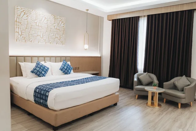 غرفة غراند ديلوكس بسرير كينج، Batam Harbour Boutique Hotel And Spa 1/5