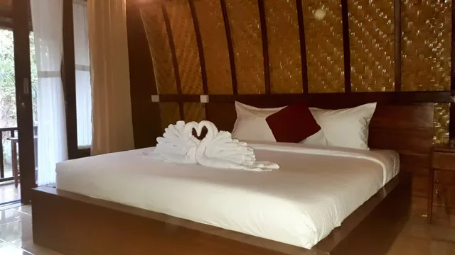 غرفة كلاسيكية بسرير كينج بإطلالة على الحديقة، Jona Bungalow 5/10