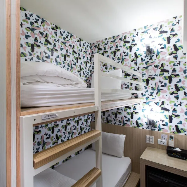 غرفة بسرير بطابقين، MORWING HOTEL - CULTURE VOGUE 8/8