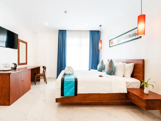 Deluxe, Double Bed, Pool View, Le Kree Downtown Hotel 7/10