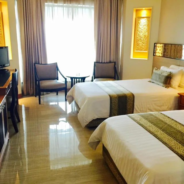 غرفة ديلوكس بسرير مزدوج أو سريرين منفصلين، Indra Regent Hotel 1/10