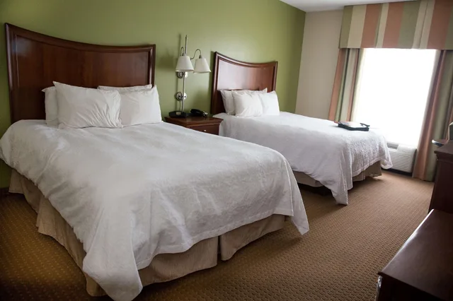 غرفة قياسية بسريرين كوين، Hampton Inn & Suites Blairsville 2/2