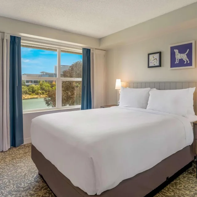 جناح بسريرين كوين بغرفتي نوم لذوي الإعاقة، Sonesta Es Suites San Francisco Airport Oyster Point Waterfront 2/6