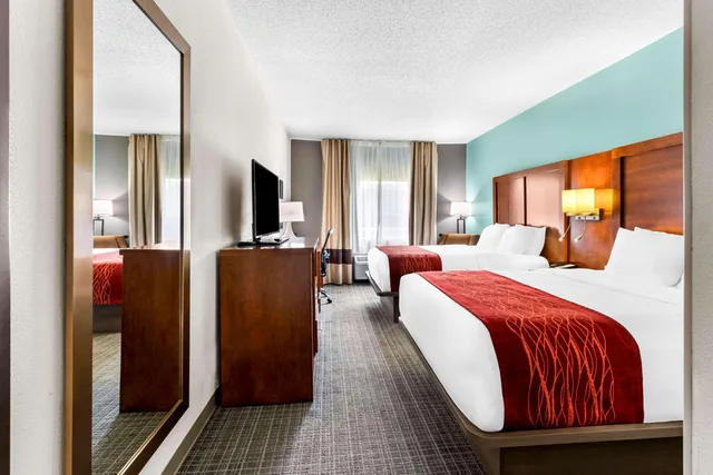 غرفة بسريرين كوين، Comfort Inn Marion 1/4