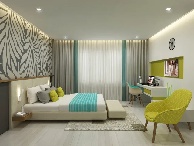 غرفة تنفيذية بغرفة نوم واحدة، Citadines Al Ghubrah Muscat 1/2