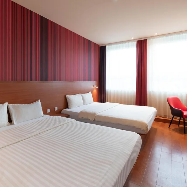 غرفة بسريرين منفصلين، Star G Hotel Munchen Schwabing 2/4