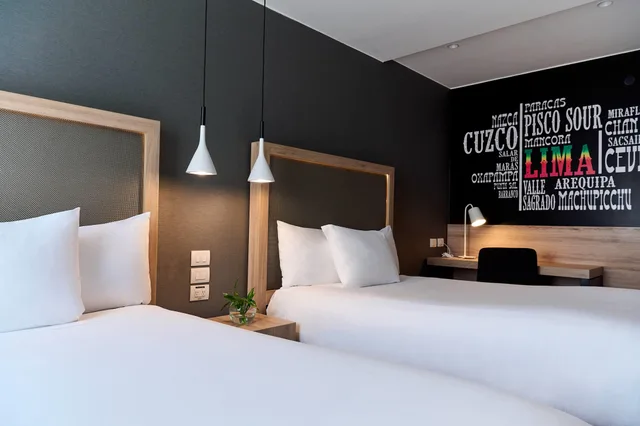 غرفة بسريرين منفصلين، INNside Lima Miraflores 10/10