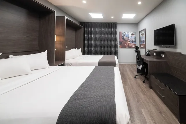 غرفة بسريرين كوين في الملحق، Hotel & Suites Le Dauphin Quebec 10/10