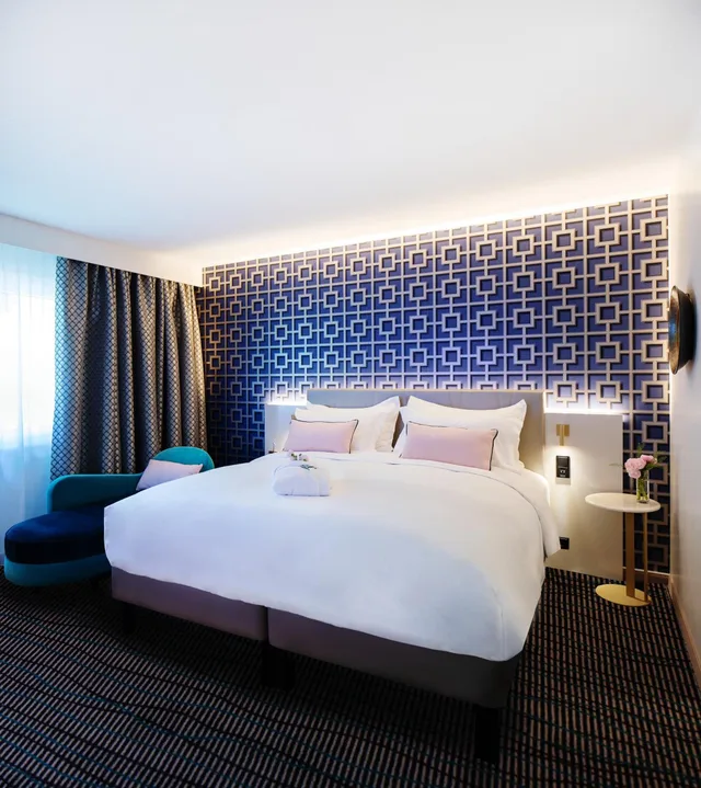 غرفة تنفيذية بسرير كينج بشرفة، Grand Hotel Bregenz - MGallery Collection 3/5