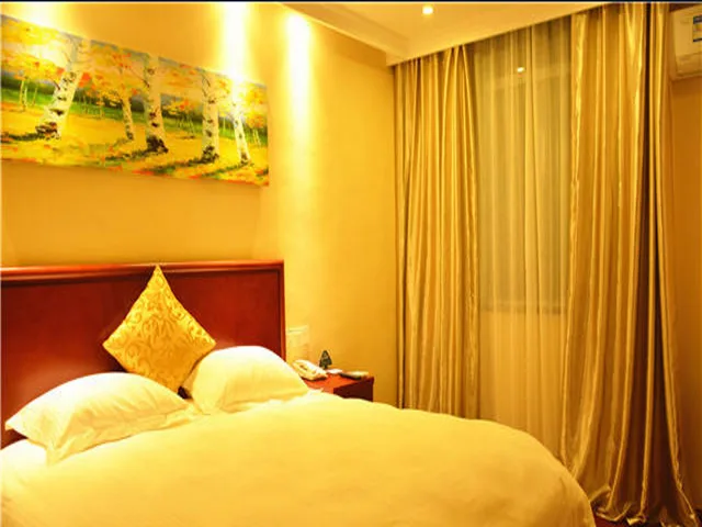 غرفة بسرير مزدوج، Greentree Inn Zhenjiang Gaotie Wanda Square Express Hotel 3/3