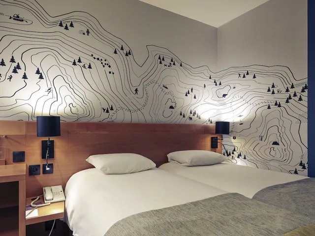 غرفة قياسية بسريرين منفصلين، Mercure Grenoble Centre Alpotel 4/10