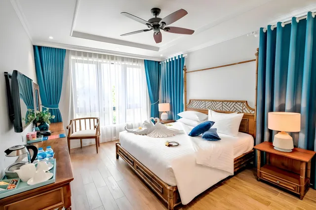 فيلا بسرير فردي بإطلالة على الحديقة بـ3 غرف نوم، Sunset Sanato Resort & Villas 2/3