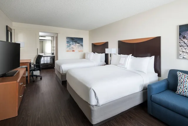 جناح جونيور بسريرين كوين مع أريكة، Fairfield Inn By Marriott Anaheim Resort 2/7