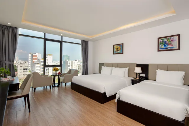 غرفة ديلوكس ثلاثية، Golden Line DaNang Hotel 1/1