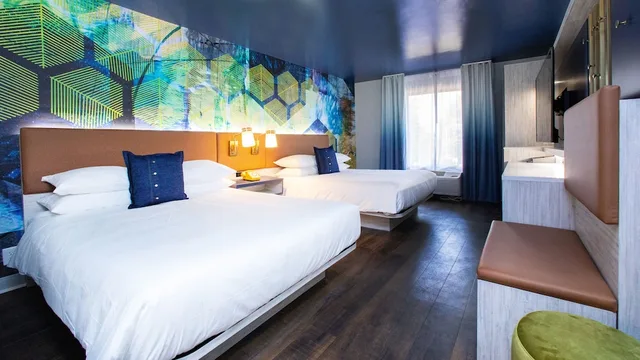 غرفة ديلوكس بسريرين كوين، Hotel Denim 1/3